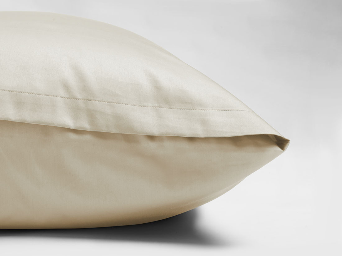 Posteljnina ekološki bombaž saten SANDY GREY več dimenzij