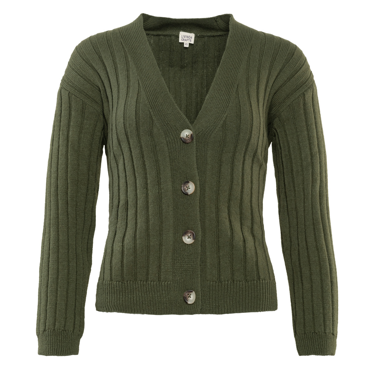 Ženska jopa Pirala 65% eko bombaža in 35% volne ZELENA