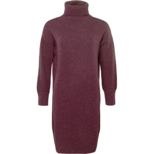 Ženska obleka Pacifica 100% volna BURGUNDY