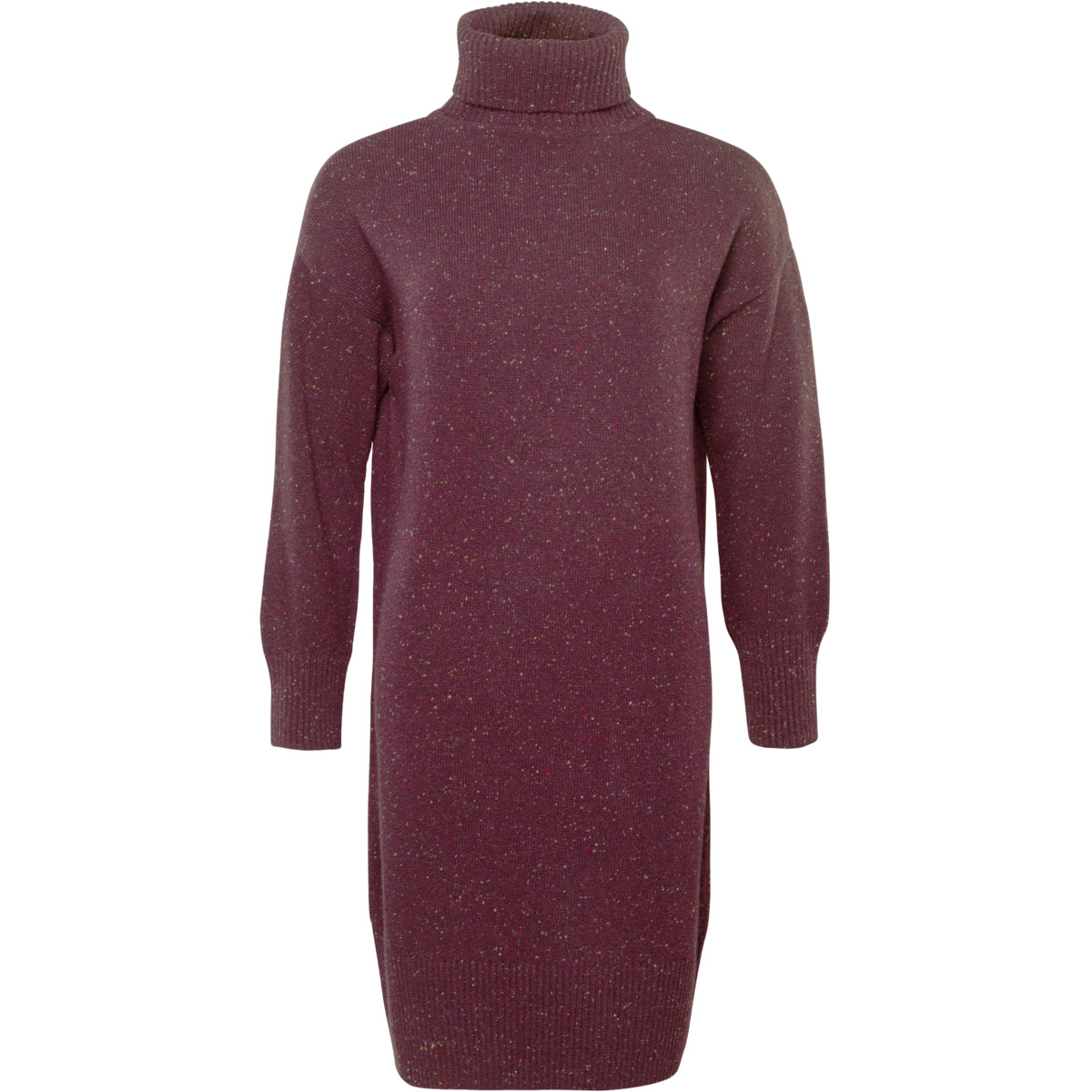 Ženska obleka Pacifica 100% volna BURGUNDY