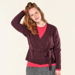 Jopa iz volne BURGUNDY S,M
