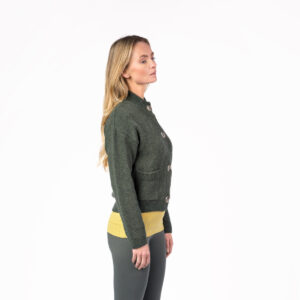 Ženska jopa Siglia 100% volna - T.ZELENA