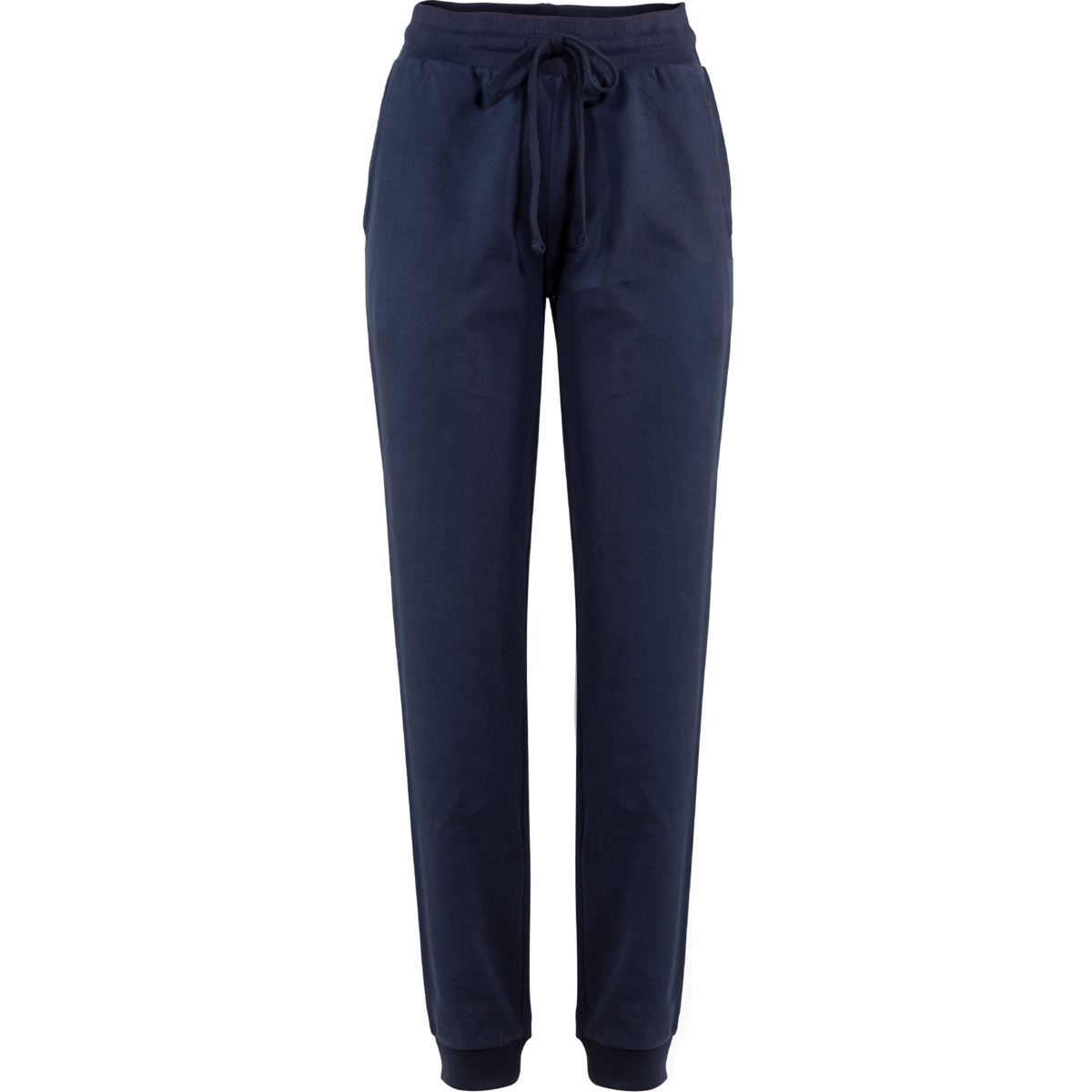 Ženski spodnji del trenirke iz 100% eko bombaža moder Ženski spodnji del trenirke iz 100% eko bombaža moder