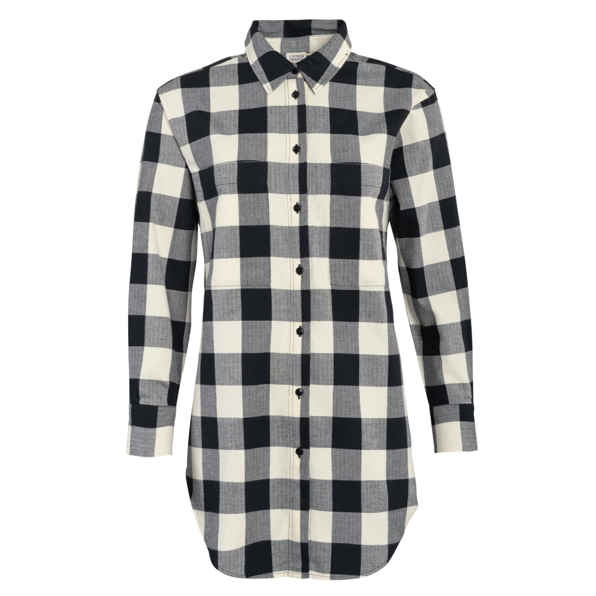 Ženska flanela srajca iz 100% eko bombaža karo