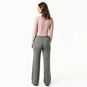 Ženske hlače eko bombaž SIVE S,M