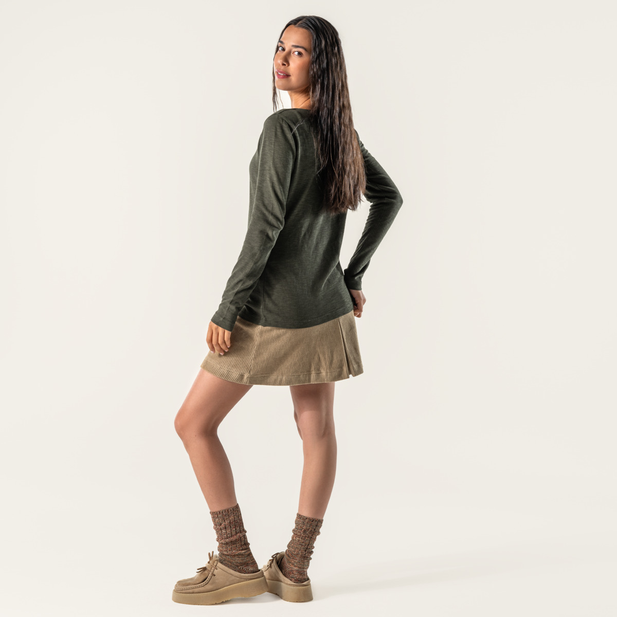 Ženska majica Sinia 100% eko bombaž ZELENA