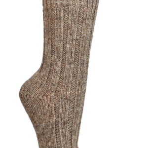 Eko nogavice z alpaka volno debelejše- natur rjave