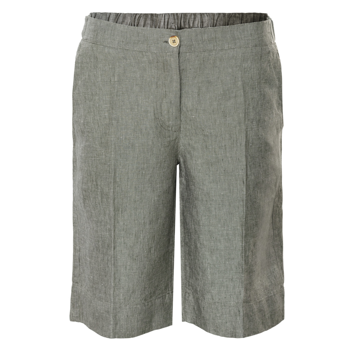 Ženske bermuda hlače iz 100% lan 38 Ženske bermuda hlače iz 100% lan 38