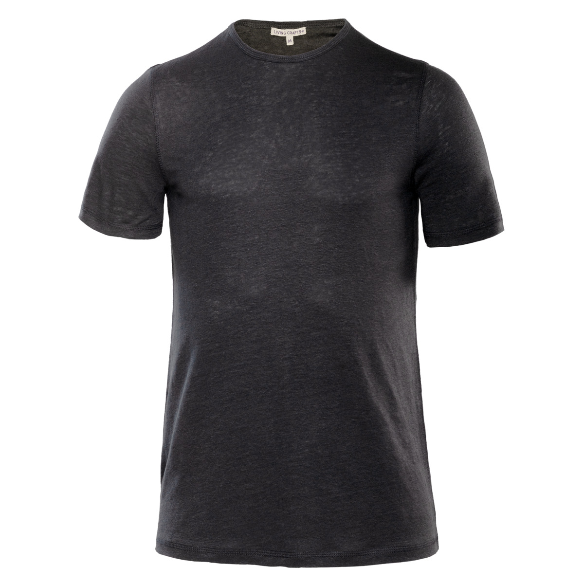 Moška majica KR iz 100% lana ČRNA S,M,L