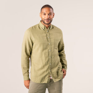 Moška srajca DR iz 55% lana in 45% eko bombaža 48,50 Moška srajca DR iz 55% lana in 45% eko bombaža 48,50