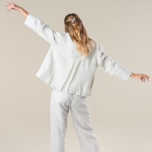 Ženska jakna ONYX 100% lan NATUR