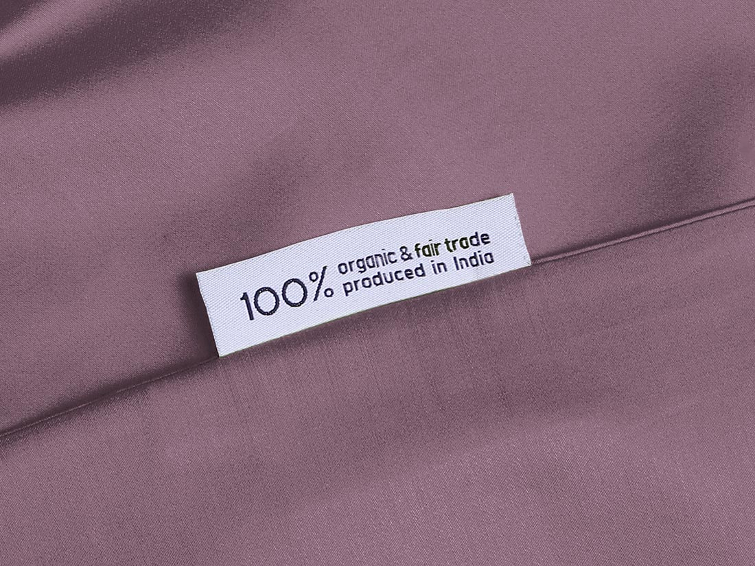 Posteljnina ekološki bombaž saten AMETHYST več dimenzij