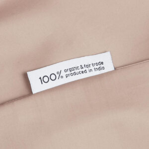 Posteljnina ekološki bombaž saten DUSTY ROSE več dimenzij