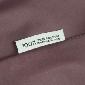 Posteljnina ekološki bombaž saten ROSE BROWN več dimenzij