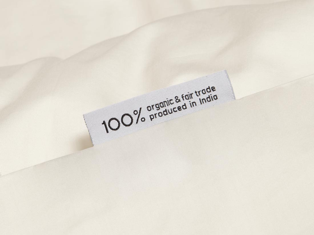 Posteljnina ekološki bombaž saten NATUR več dimenzij