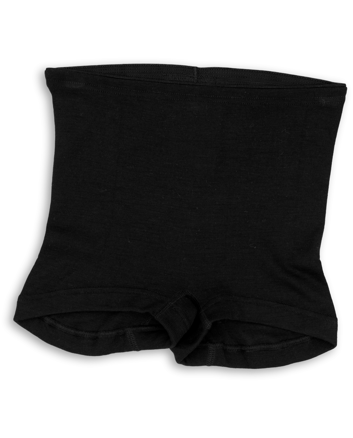 Ženske bokser, črne - volna, svila