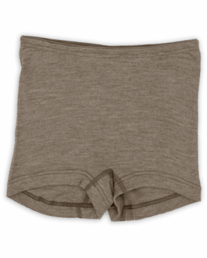 Ženske bokser, rjave - volna, svila