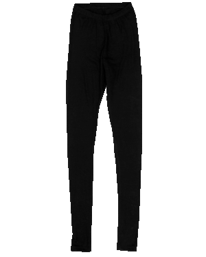 Ženske legice, ćrne - volna, svila