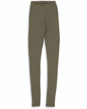 Ženske legice, zelene - volna, svila