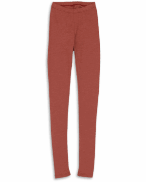 Ženske legice, oranžne - volna, svila