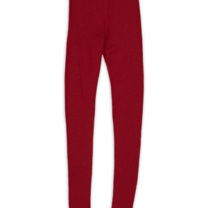 Ženske legice, rdeče - volna, svila