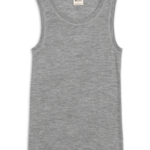 Moška spodnja majica, siva - volna, svila