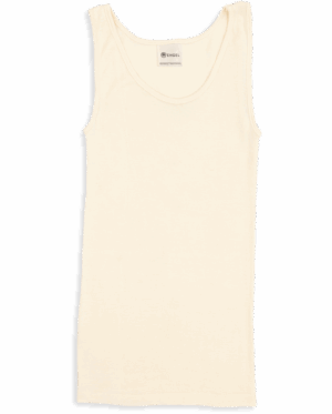 Ženska spodnja majica, natur - volna, svila