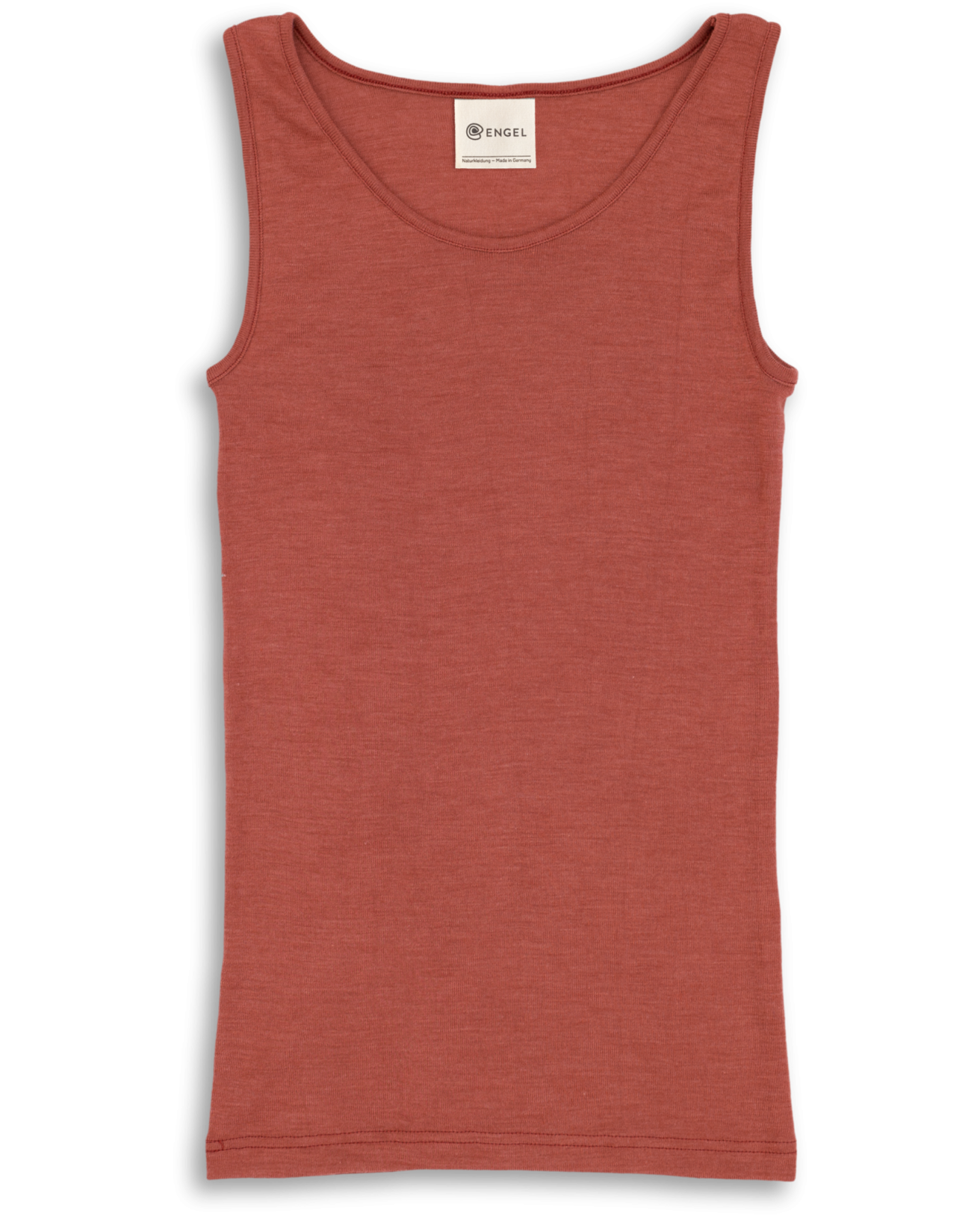 Ženska spodnja majica, oranžna - volna, svila