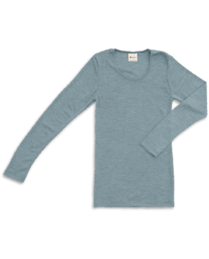 Ženska majica DR, s.modra - volna, svila