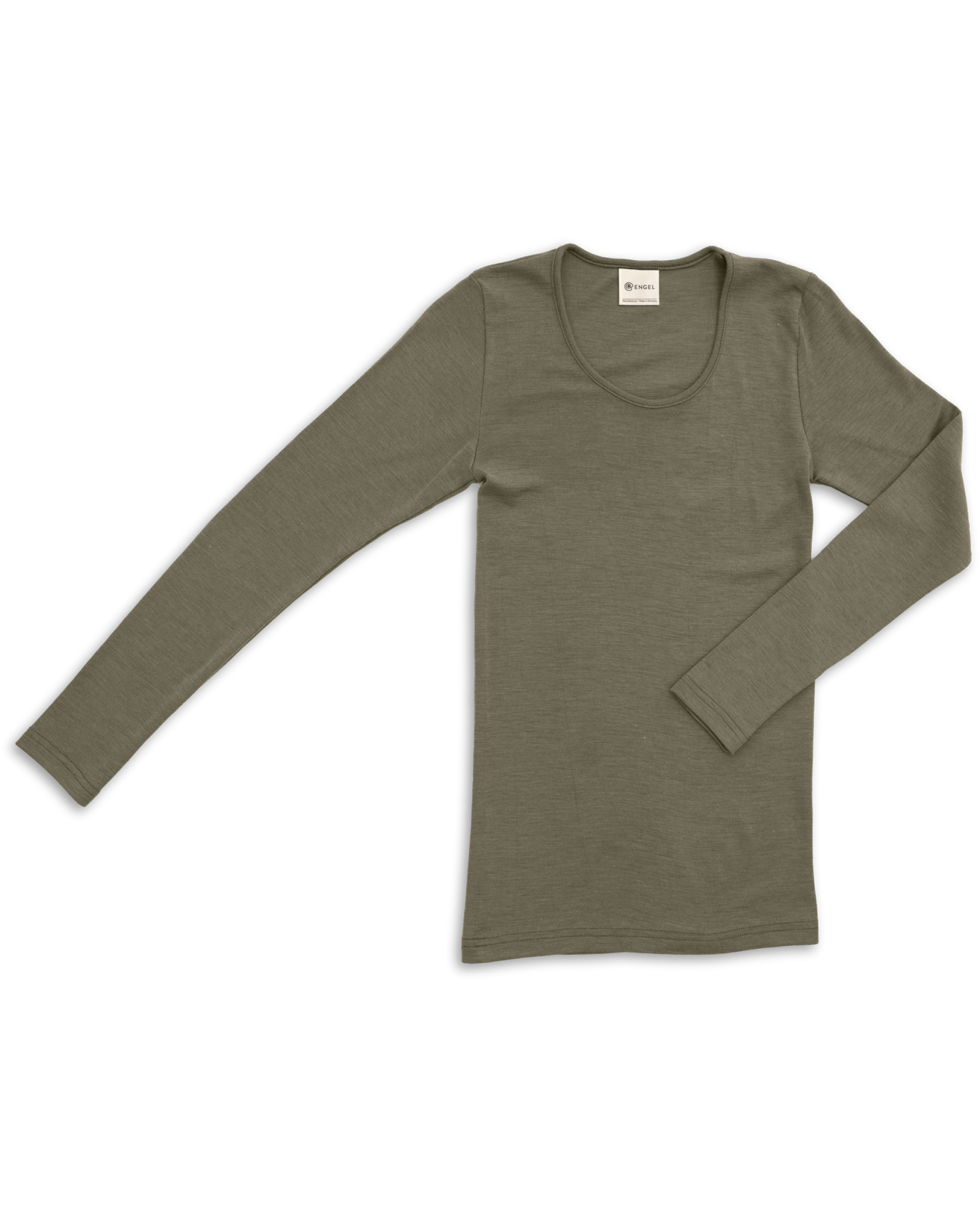 Ženska majica DR, zelena - volna, svila