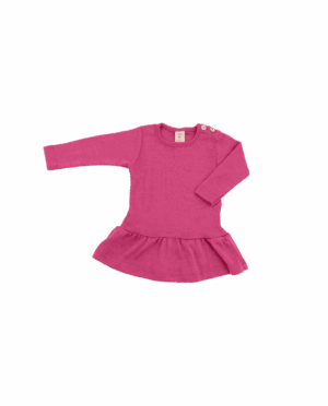 Otroška tunika DR raspberry - volna, svila od 62-116