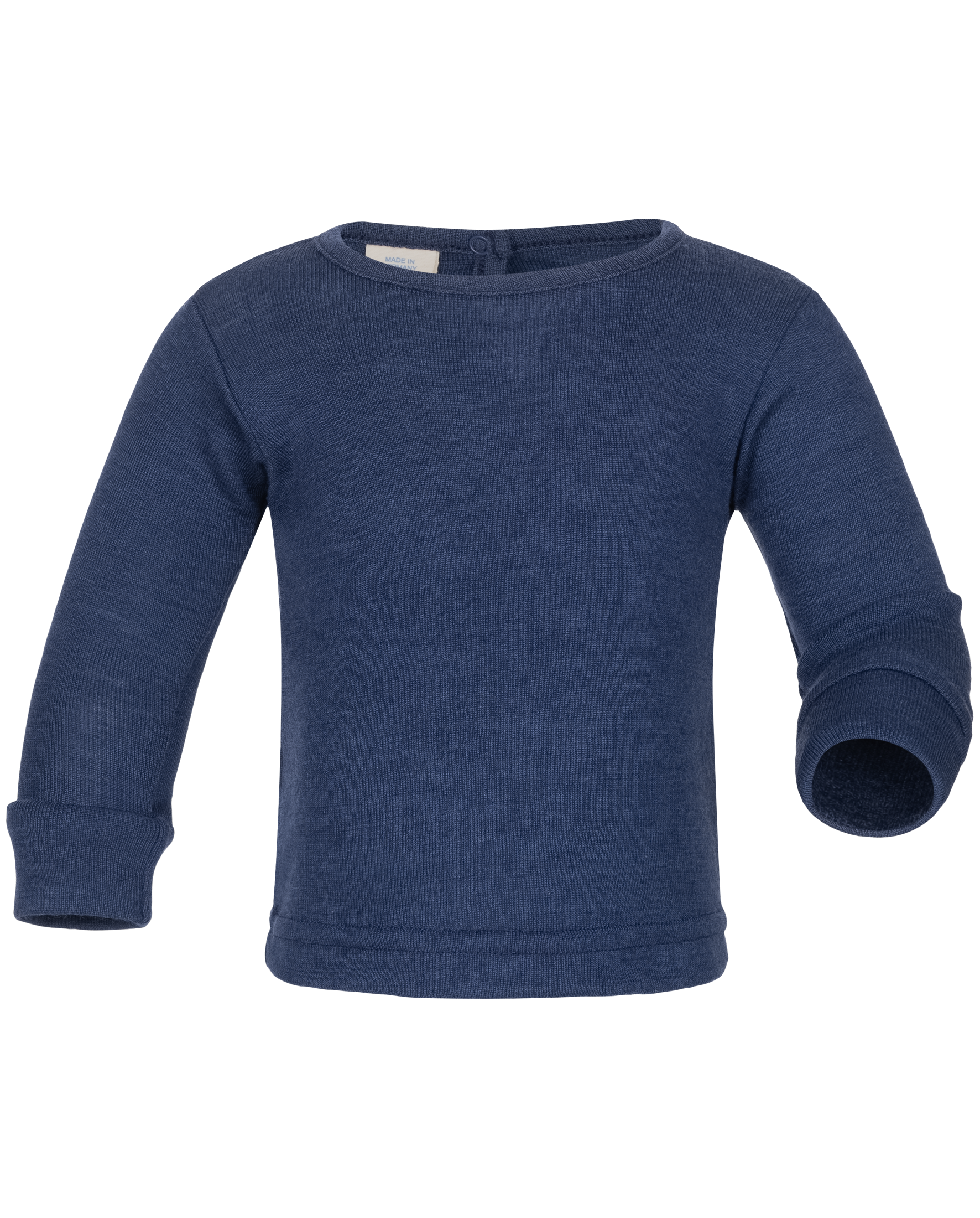 Otroška majica DR marine - volna, svila od 62-116