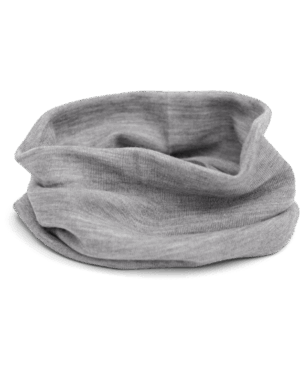 Otroški šal grey - volna, svila unisize