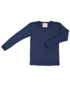 Otroška majica DR, navy volna, svila od 92-176