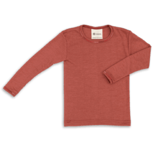 Ženska majica DR, oranžna - volna, svila