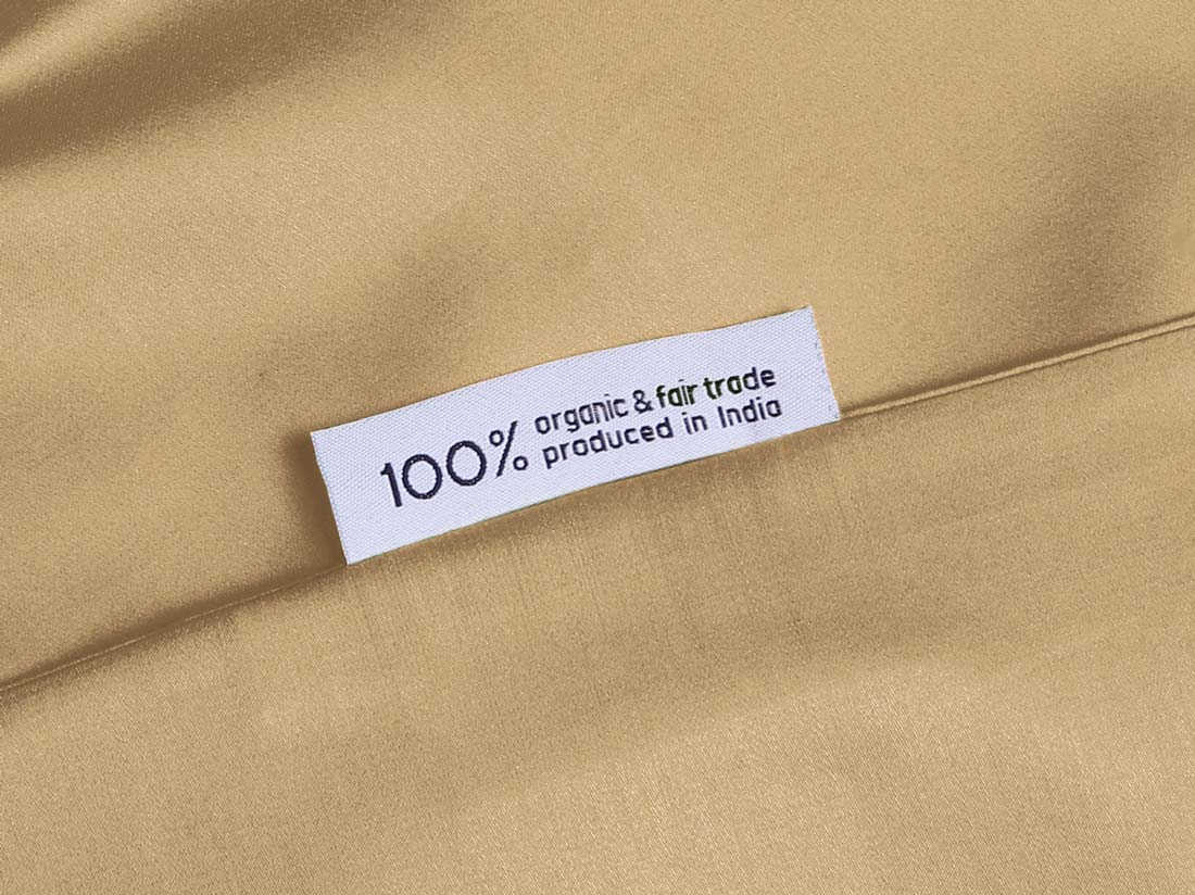 Posteljnina ekološki bombaž saten HONEY več dimenzij