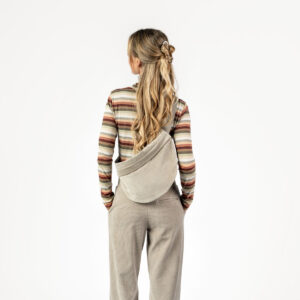 Torbica za okoli pasu, ekološki bombaž, NATUR