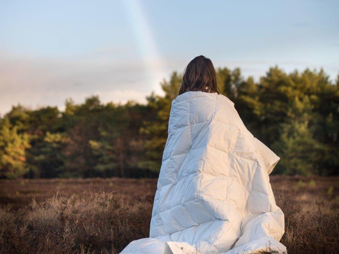 Komplet odej iz recikliranega puha in perja Komplet odej iz recikliranega puha in perja