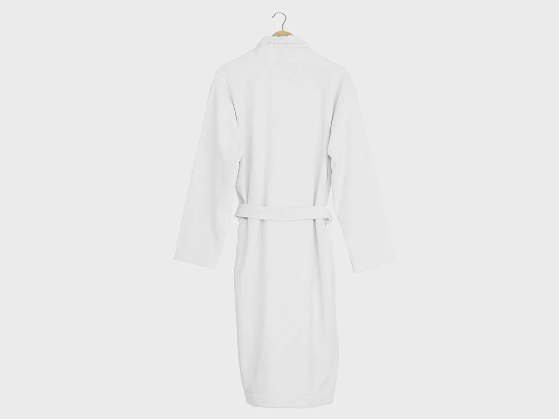 Kopalni plašč ekološki bombaž dots BEL