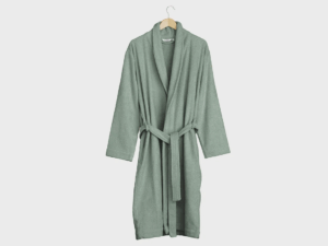 Kopalni plašč ekološki bombaž dots SEA GREEN