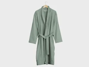 Kopalni plašč ekološki bombaž dots SEA GREEN