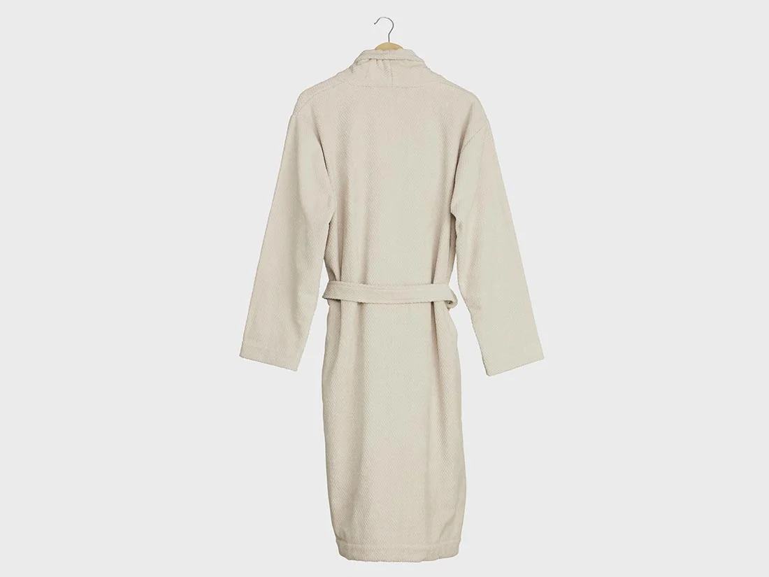 Kopalni plašč ekološki bombaž dots SAND Kopalni plašč ekološki bombaž dots SAND