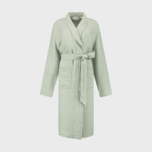 Kopalni plašč lan MISTY GREEN Kopalni plašč lan MISTY GREEN