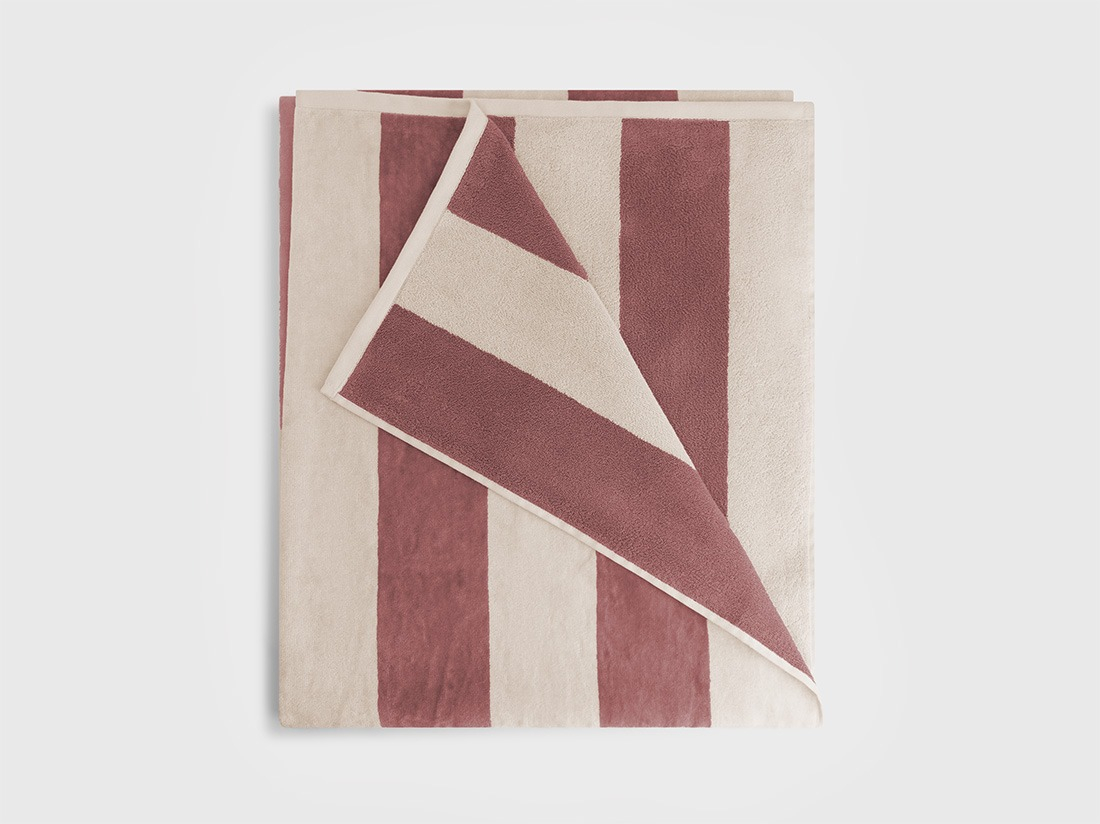 Brisača za na plažo- BLUSH ROSE 100x180