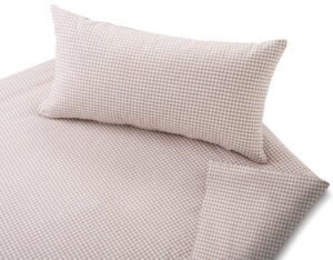 Posteljnina flanela karo sand Chalet razl.dim.