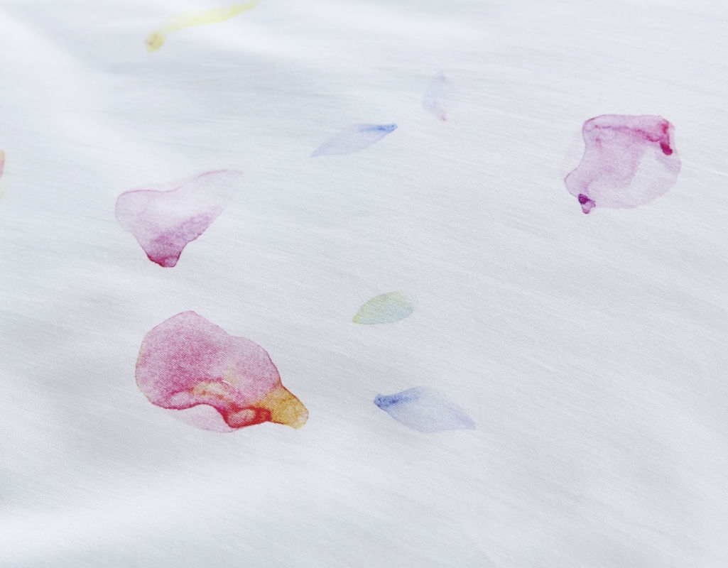 Posteljnina Blutenblatter saten, več dimenzij