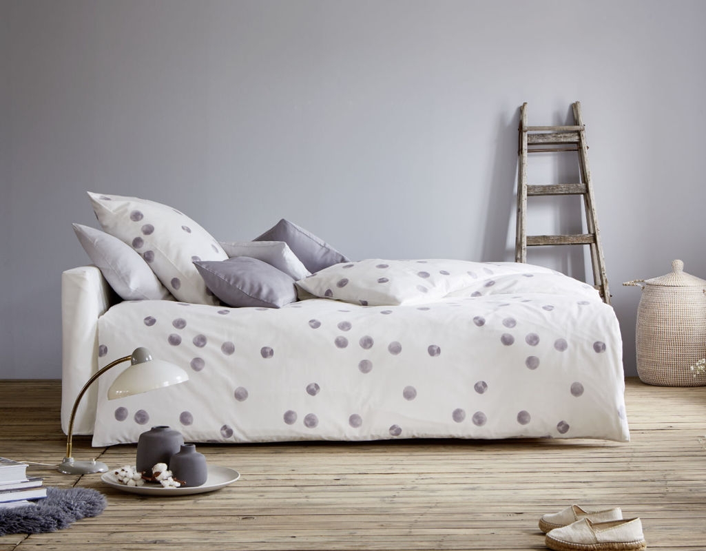 Posteljnina Tupfen saten, več dimenzij