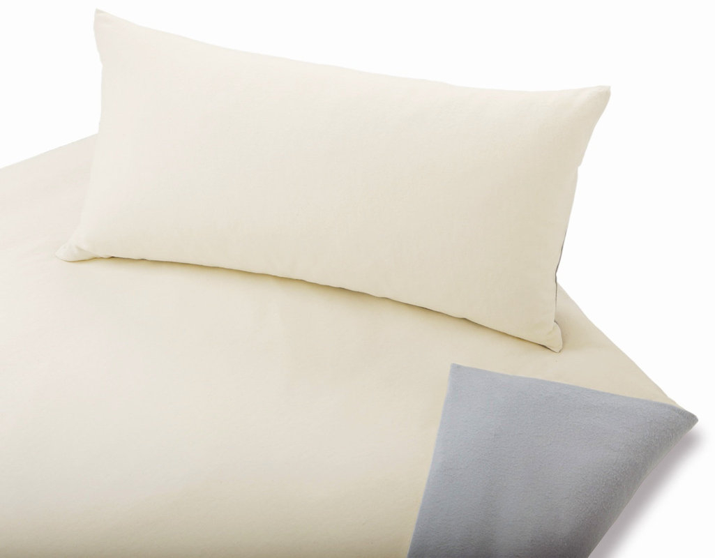 Otroška posteljnina FLANELA natur/srebrna 100x135,40x60