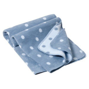 Odeja otroška eko bombaž MODRA 75x100,100x150