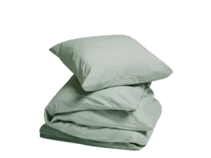 Posteljnina iz ekološkega bombaža flanela PALE GREEN Posteljnina iz ekološkega bombaža flanela PALE GREEN